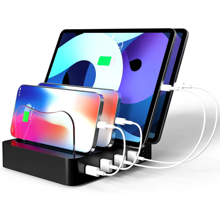 USB Charging Station - Charging Dock - 4-Port